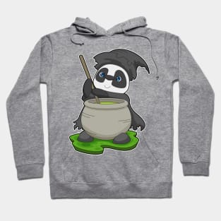 Panda Halloween Witch Magic potion Hoodie